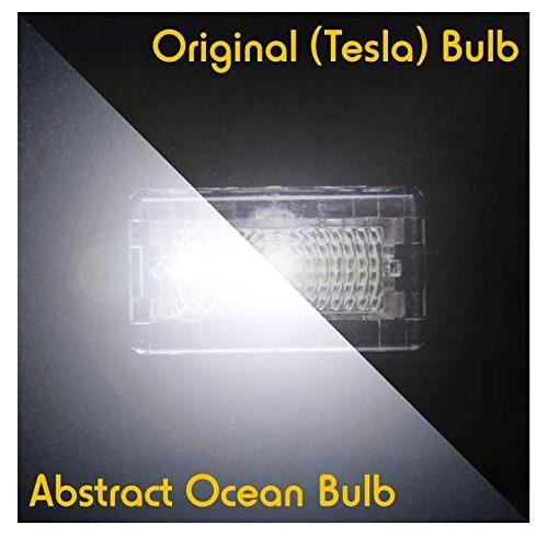 In Stock TESLA Model 3/S/X High Brightness LED Interior Light Abstract Oceans Genuine Product White/Red/Blue Trunk Door etc. Tesla Model S/3/X (2014-2022) Price for 1
