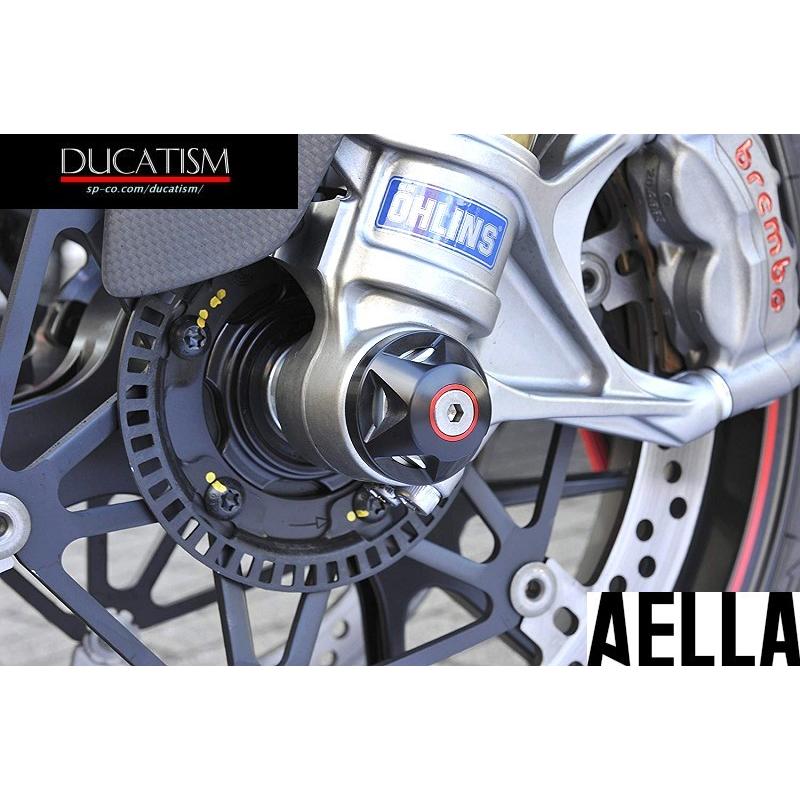In stock in Japan AELLA DUCATI Panigale V4 Axle Slider Front Panigale V4 V2/1299/1199/Diavel/959/899 AE-68012