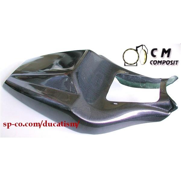 国内在庫あり Speed Carbon DUCATI 998R ドライカーボンシートカウル 998/996/916/748 #051B ストラーダ TYPE2 DUCATI998 エアダクト無し