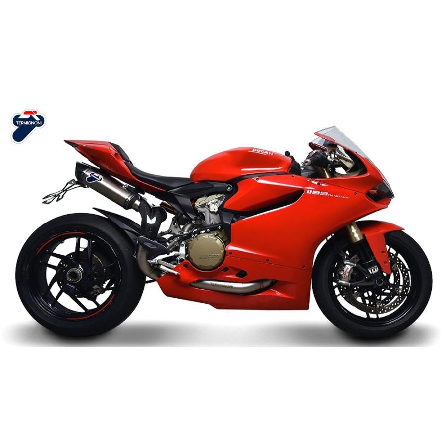 panigale v2 カーボン マフラーエンドカバー マフラーカバー - バイク