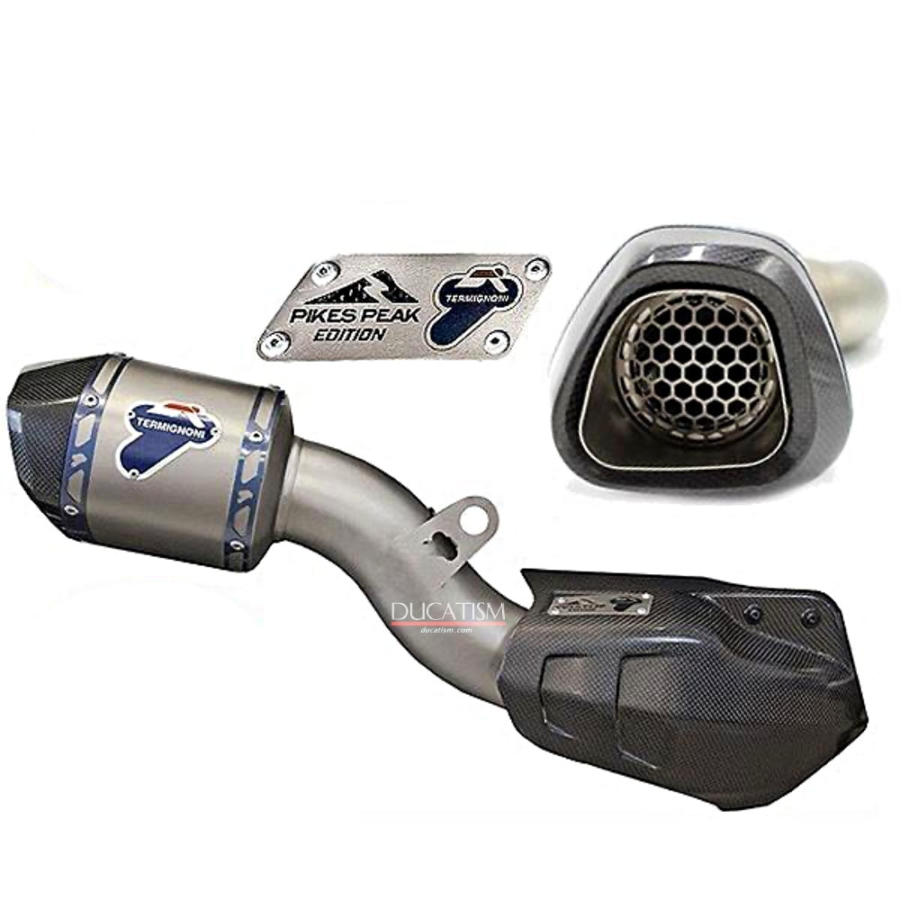 Termignoni MULTISTRADA 1260/1200 Pikes Peak Slip-on Silencer euro4 approved Multistrada D19308040ITC