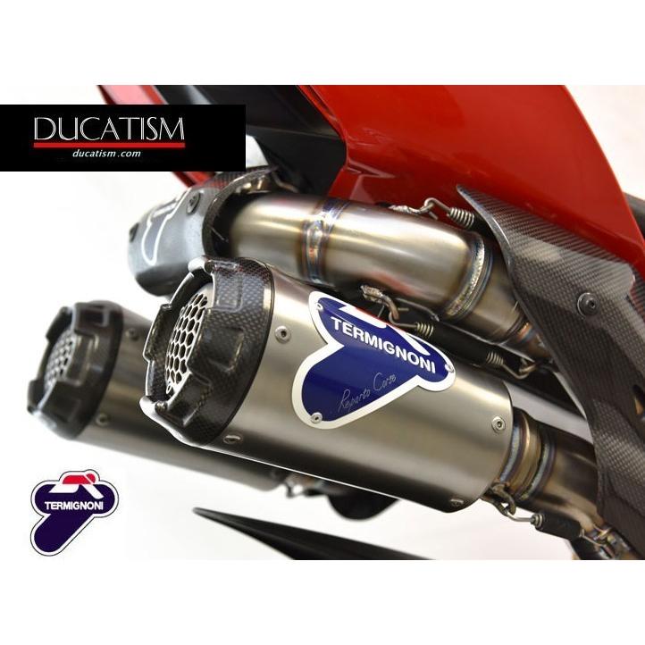 5/1イタリア在庫あり テルミニョーニ DUCATI パニガーレ V4 V4S SBK レプリカ Racing Full Exhaust KIT D200 TERMIGNONI D20009400ITC フルエキ SUS仕様