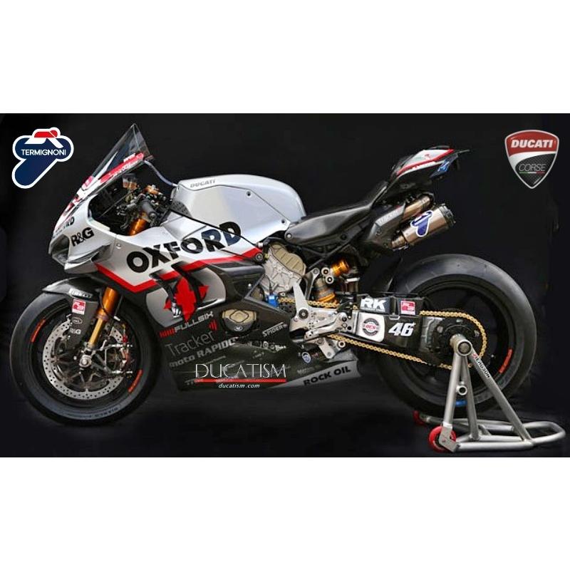 DUCATI 2022-2023 Panigale V4/V4S/V4R Full Exhaust Akrapovic PanigaleV4 AKRAPOVIC 96482081A Ducati Performance Genuine Genuine Product