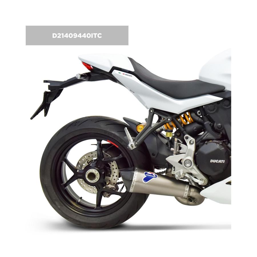 Termignoni D21409440ITC DUCATI SuperSport 950 2021-2022 Racing Slip-on Silencer D214
