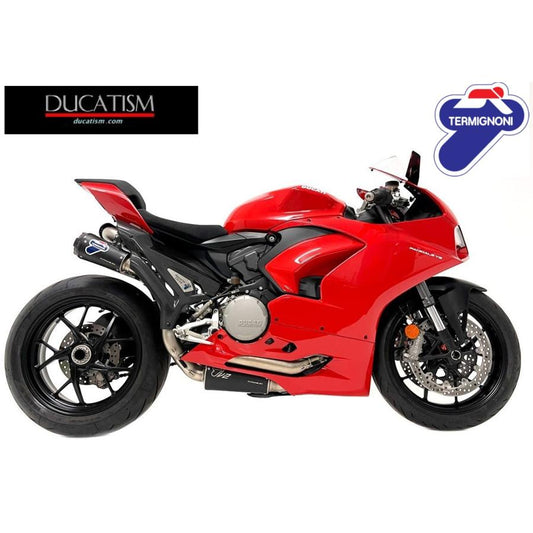 イタリア在庫あり テルミニョーニ D22009400INC パニガーレV2 1299 1199 SFV2 DUCATI SBK レプリカ アップ フルエキ Termignoni Panigale