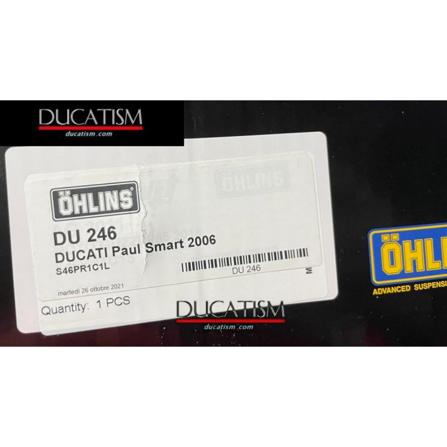 イタリア在庫あり DU246 OHLINS オーリンズ リアサスペンション DUCATI SPORT 1000-PAUL SMART ドゥカティ S46PR1C1L