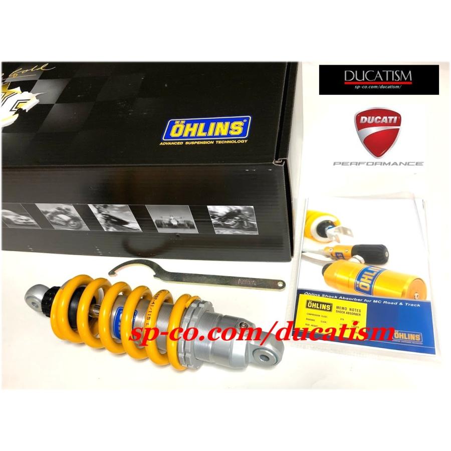 イタリア在庫あり DU737 OHLINS オーリンズ リアサスペンション DUCATI Monster 1100evo/1100/796/696 S46DR1 モンスター