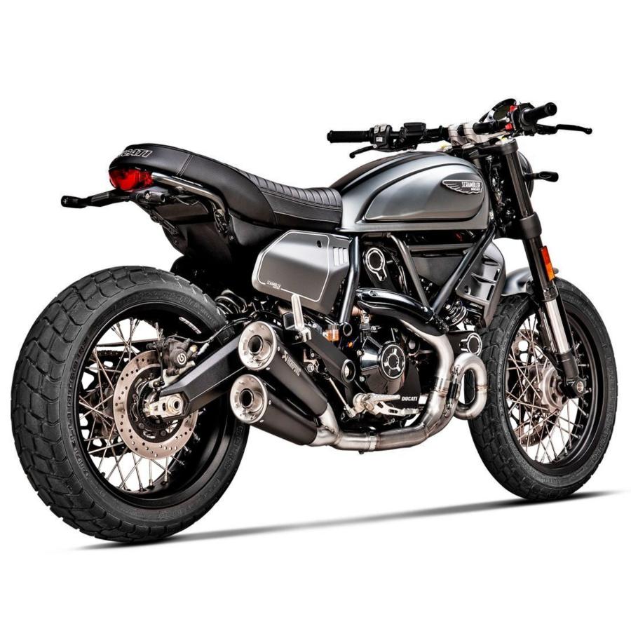 DUCATI Scrambler 800 2021-2022 Racing Titanium Manifold for E-D8E2 Akrapovic s-d8sO6-Isssbl
