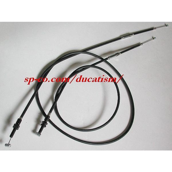 在庫あり FCR用 DUCATI F1/F3/ベベル 純正スロットル/トマゼリ2本引きスロットル用 ワイヤー F 326-D03FB /R 326-D03RB