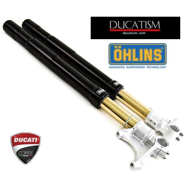 Italy in stock FGRT214 OHLINS Front fork DUCATI PanigaleV4/V2/899/959 Panigale FG R&T NIX 43mm Black