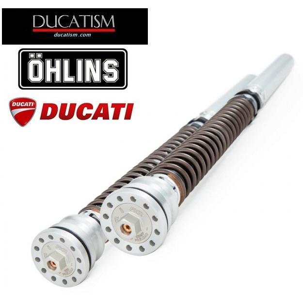 stock in Italy OHLINS FKR124 DUCATI Panigale V4R Ohlins Fork Cartridge Kit FKR Cartridge Kit Racing TTX25 Panigale V4R
