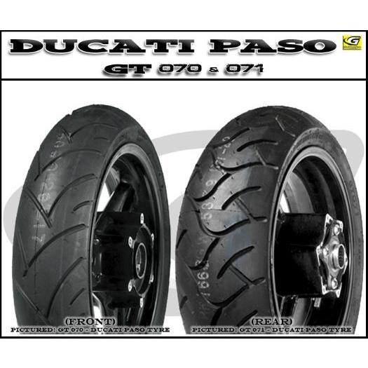 GoldenTyre ゴールデンタイヤ GT070 GT071 Shinko 16インチラジアル フロント130/60ZR16 リア160/60ZR16 DUCATI 750F1 bimota db1