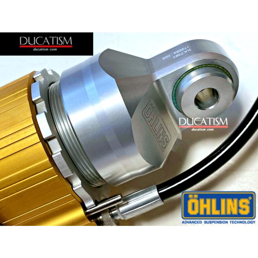 イタリア在庫あり KA740 OHLINS オーリンズ リアサスペンション BlackLine Kawasaki Z900RS/Z900/Cafe KA739のブラック カワサキ