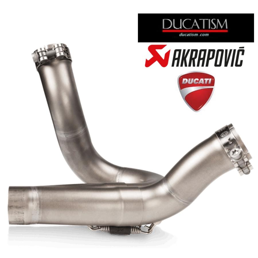 Akrapovic DUCATI MONSTER 937 950 2022-2023 Link Pipe Stainless Steel L-D9SO1 Silencer for S-D9SO17-HCQT