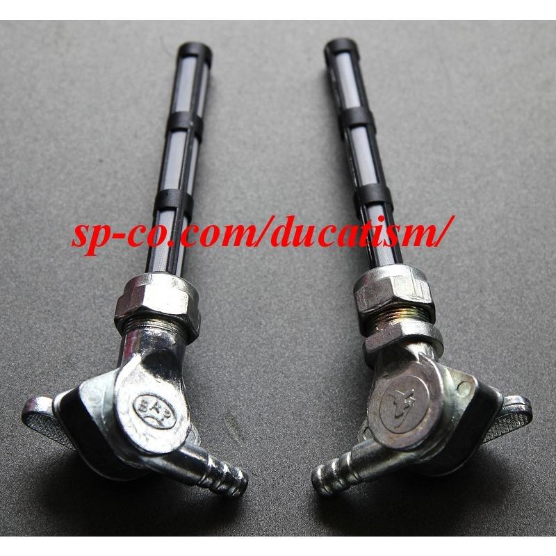 Fuel cock for DUCATI 750F1/400F3 side out fuel cock left and right set Delorto Marossi Panta Bevel