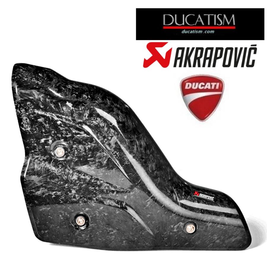 イタリア在庫あり アクラポヴィッチ DUCATI MONSTER 937 950 2022-2023 ヒートシールド P-HSD9SO3 サイレンサー S-D9SO17-HCQT 用