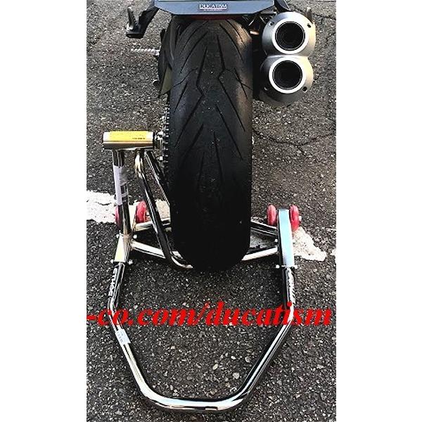 ETHOS DUCATI Panigale V4/1299/1199/Diavel 片持ち リアスタンド 41ミリ車用 R77203DS リバーシブルサイドアームスタンド エトスデザイン