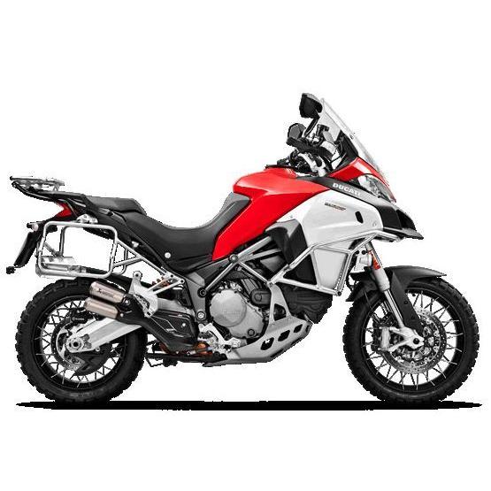 Ducati Multistrada 1200ED/1260ED/950/ S 2017-2020 e4 approved silencer Akrapovic DUCATI Multistrada S-D9SO10-HIFFT