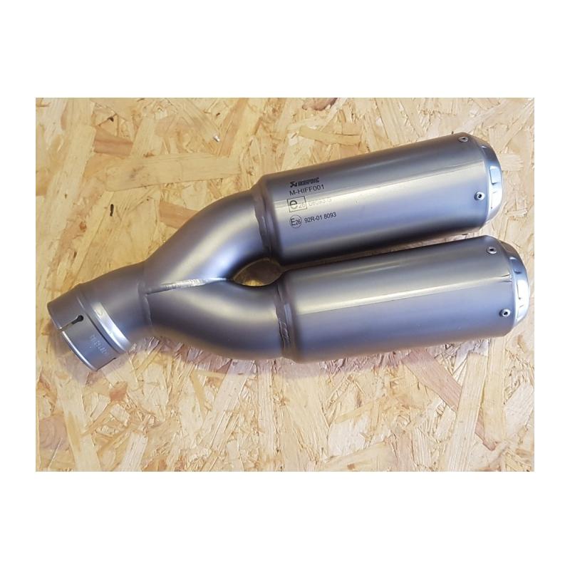 Ducati Multistrada 1200ED/1260ED/950/ S 2017-2020 e4 approved silencer Akrapovic DUCATI Multistrada S-D9SO10-HIFFT