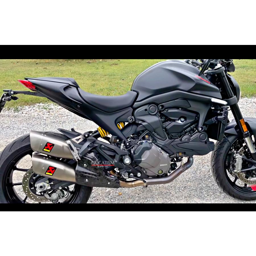 イタリア在庫あり アクラポヴィッチ DUCATI MONSTER 937 950 2022-2023 ヒートシールド P-HSD9SO3 サイレンサー S-D9SO17-HCQT 用