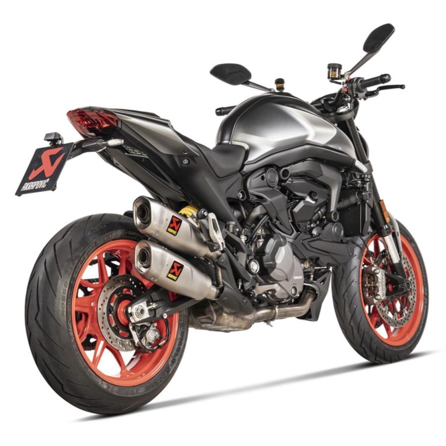 イタリア在庫あり アクラポヴィッチ DUCATI MONSTER 937 950 2022-2023 ヒートシールド P-HSD9SO3 サイレンサー S-D9SO17-HCQT 用