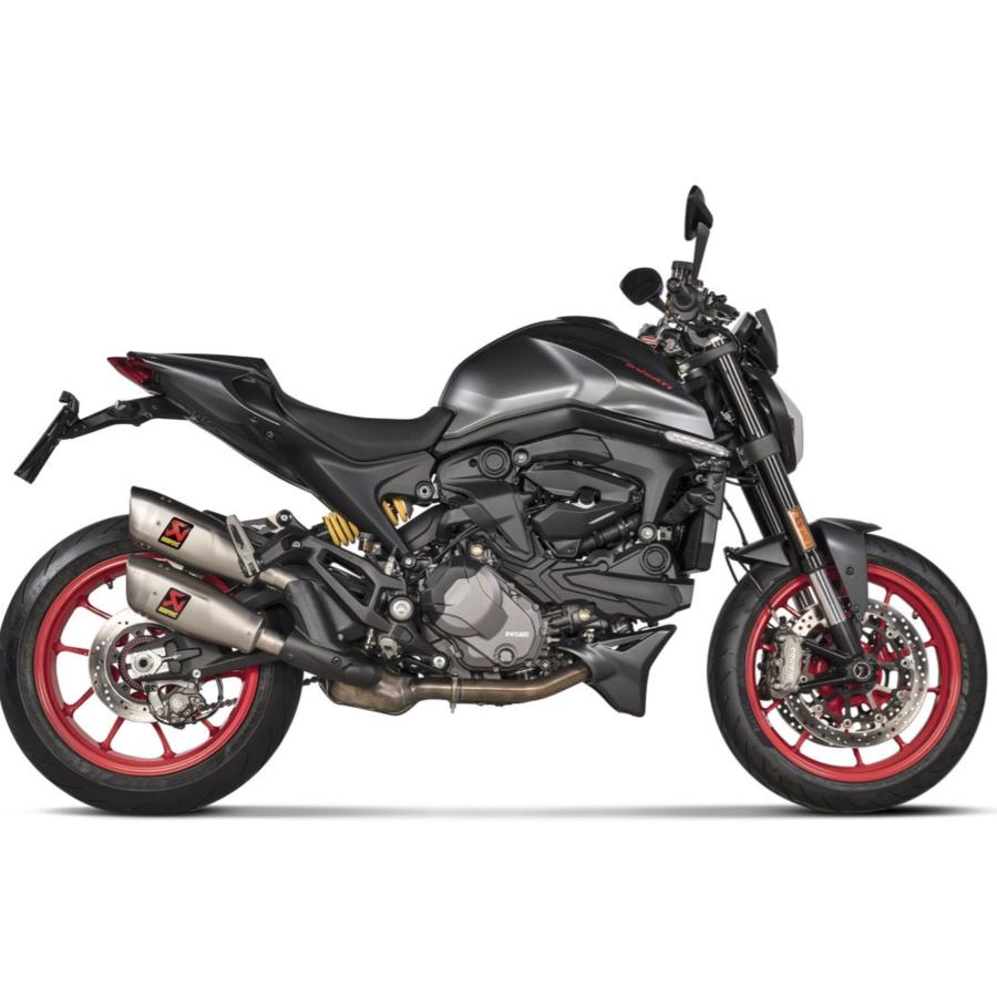 イタリア在庫あり アクラポヴィッチ DUCATI MONSTER 937 950 2022-2023 ヒートシールド P-HSD9SO3 サイレンサー S-D9SO17-HCQT 用