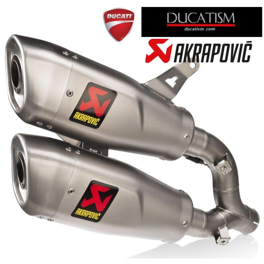 Akrapovic DUCATI MONSTER 937 950 2022-2023 EU certified silencer S-D9SO17-HCQT