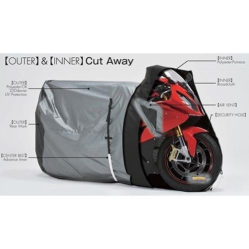 匠 バイクカバー バージョン2 - Lサイズ - Takumi japan bike cover L size 日本製