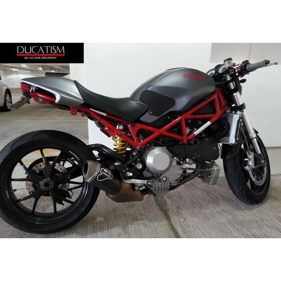 Italy in stock Termignoni Short MonsterS4R/S4RS Testastretta Carbon Silencer DUCATI Monster Slip-on Muffler TERMIGNONI