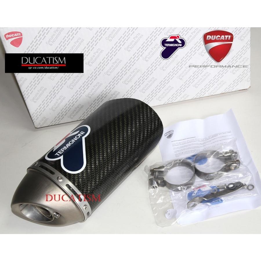 Italy in stock Termignoni Short MonsterS4R/S4RS Testastretta Carbon Silencer DUCATI Monster Slip-on Muffler TERMIGNONI