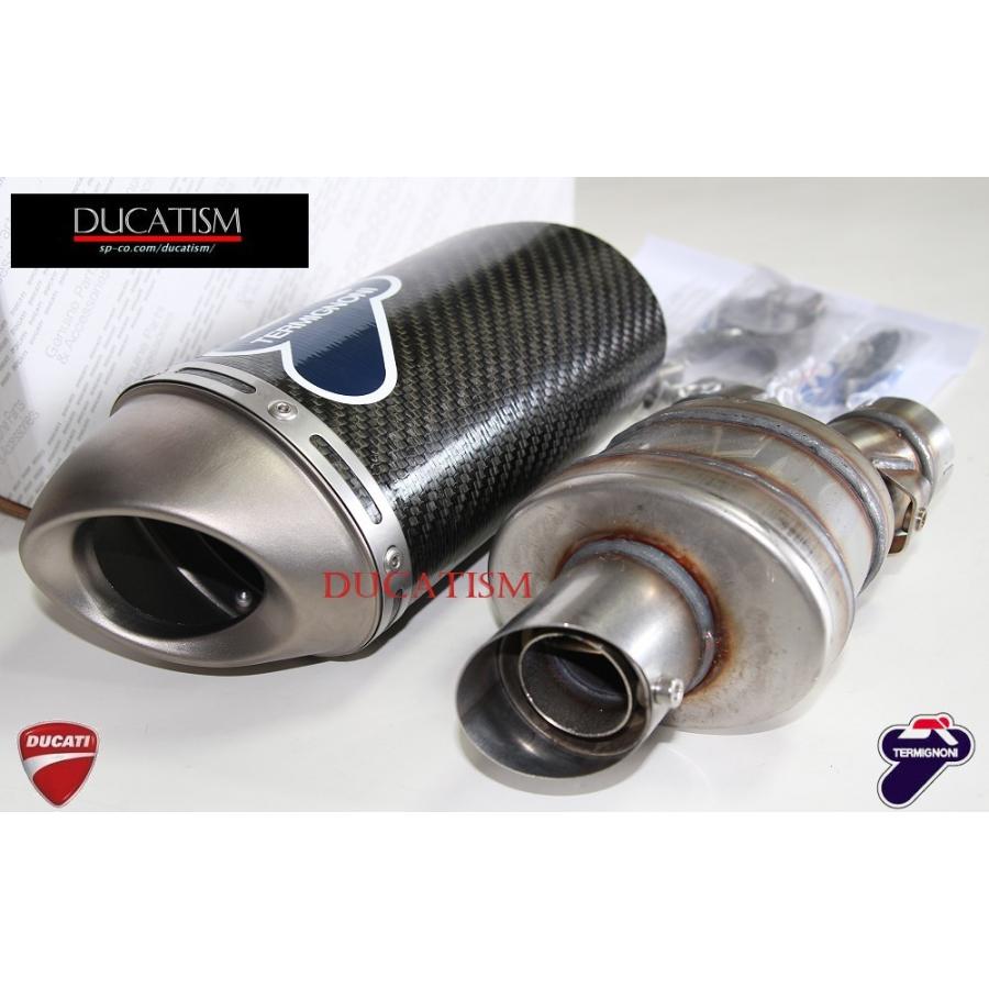 Italy in stock Termignoni Short MonsterS4R/S4RS Testastretta Carbon Silencer DUCATI Monster Slip-on Muffler TERMIGNONI