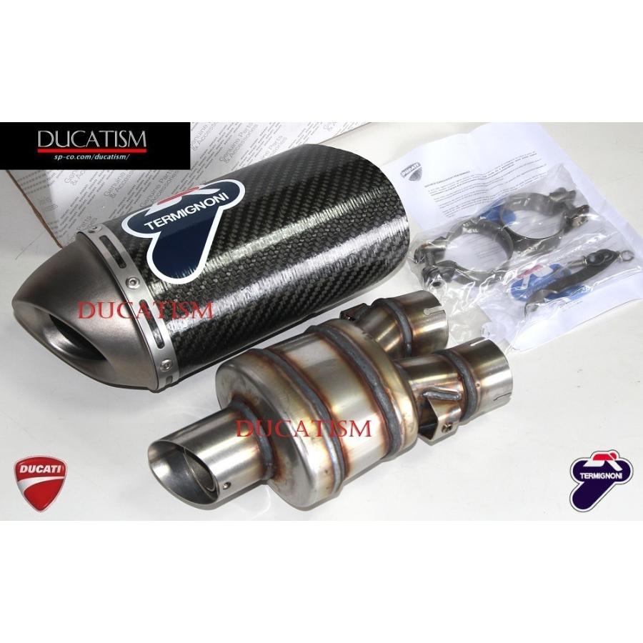 Italy in stock Termignoni Short MonsterS4R/S4RS Testastretta Carbon Silencer DUCATI Monster Slip-on Muffler TERMIGNONI