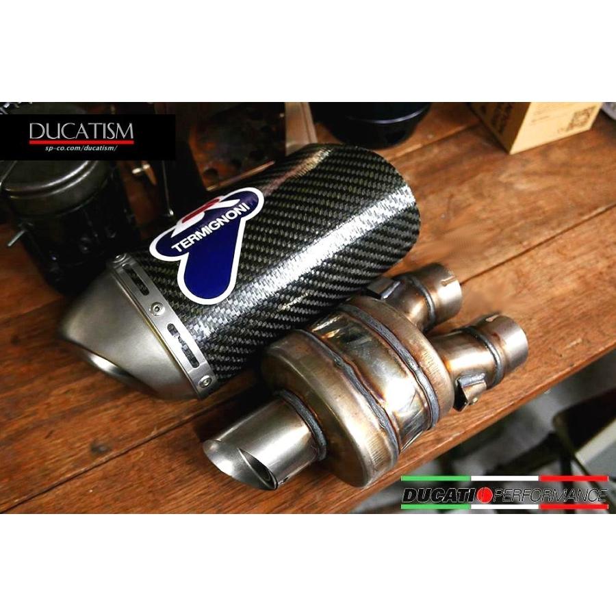 Italy in stock Termignoni Short MonsterS4R/S4RS Testastretta Carbon Silencer DUCATI Monster Slip-on Muffler TERMIGNONI