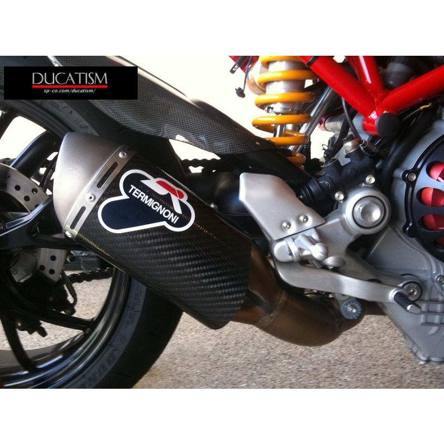 Italy in stock Termignoni Short MonsterS4R/S4RS Testastretta Carbon Silencer DUCATI Monster Slip-on Muffler TERMIGNONI