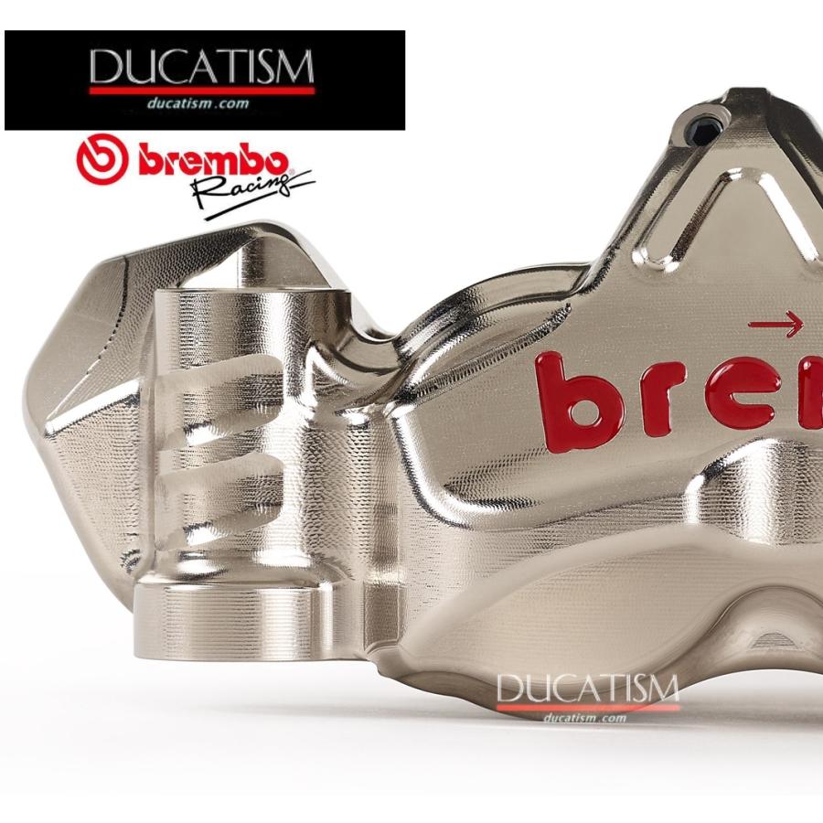 In Stock Italy brembo GP4-PR Radial Monoblock CNC Caliper Nickel Coat 108mm Brembo Racing XB6E510 XB6E511
