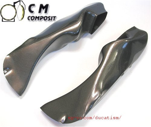 Speed Carbon DUCATI 998 996 916 748 ドライカーボン エアダクト CMコンポジット