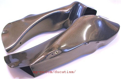 Speed Carbon DUCATI 998 996 916 748 Dry Carbon Air Duct CM Composite