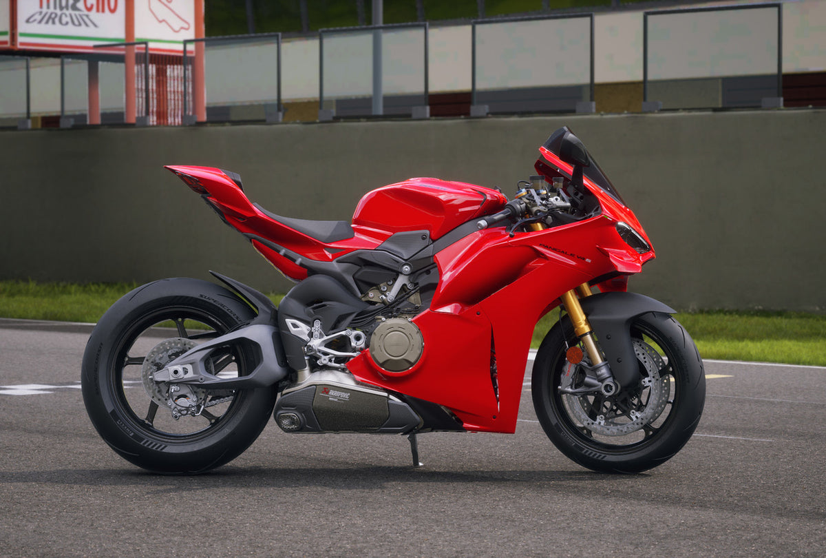 2025-2026 DUCATI PanigaleV4 サイレンサー アクラポヴィッチ パニガーレ V4 StreetFighterV4 Akrapovic 96482331AA Euro5+ 承認 ドゥカティ純正