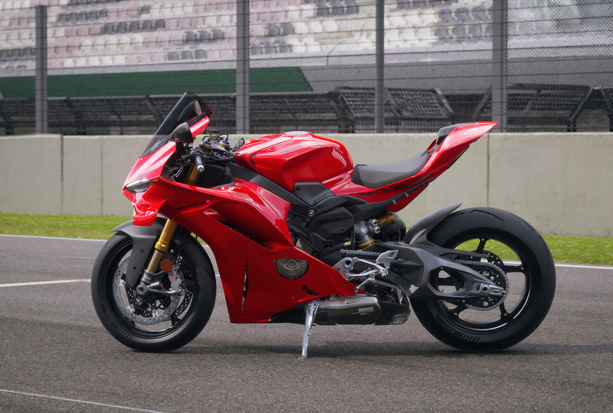 2025-2026 DUCATI PanigaleV4 サイレンサー アクラポヴィッチ パニガーレ V4 StreetFighterV4 Akrapovic 96482331AA Euro5+ 承認 ドゥカティ純正