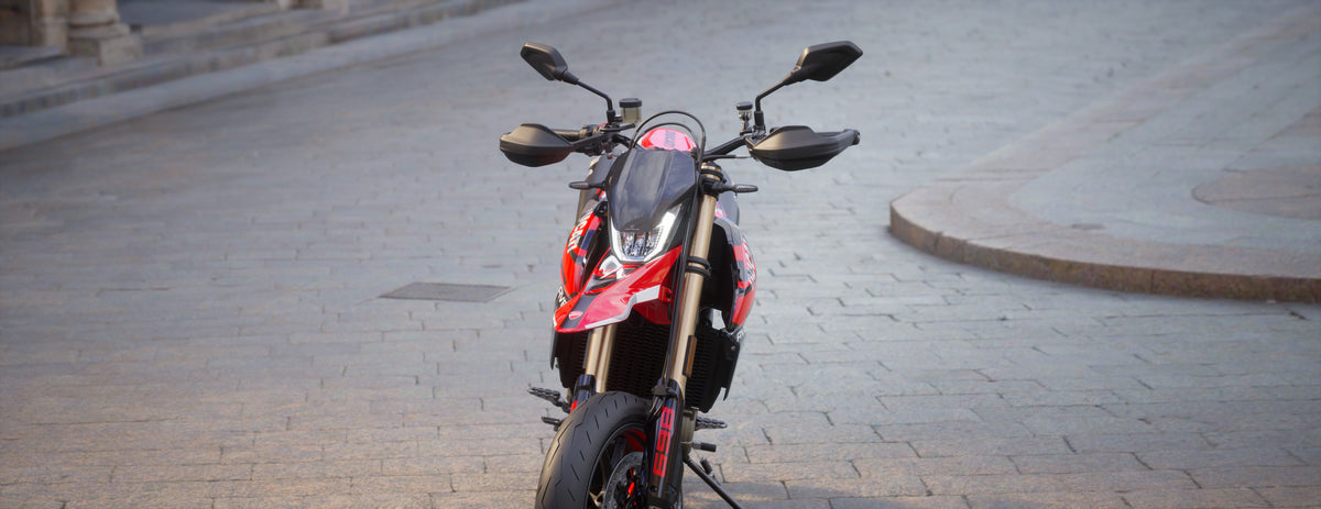 DUCATI HyperMotard 698 MONO Carbon Fiber Headlight Fairing (Part Number: 96981781AA) for Ducati Hypermotard 698 (Genuine DP Part Number)