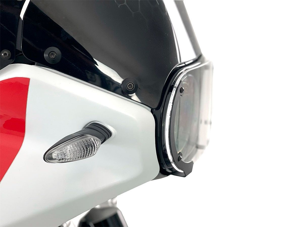 WRS DUCATI DesertX ヘッドライト プロテクション レンズ DU027T デザートX ドゥカティ