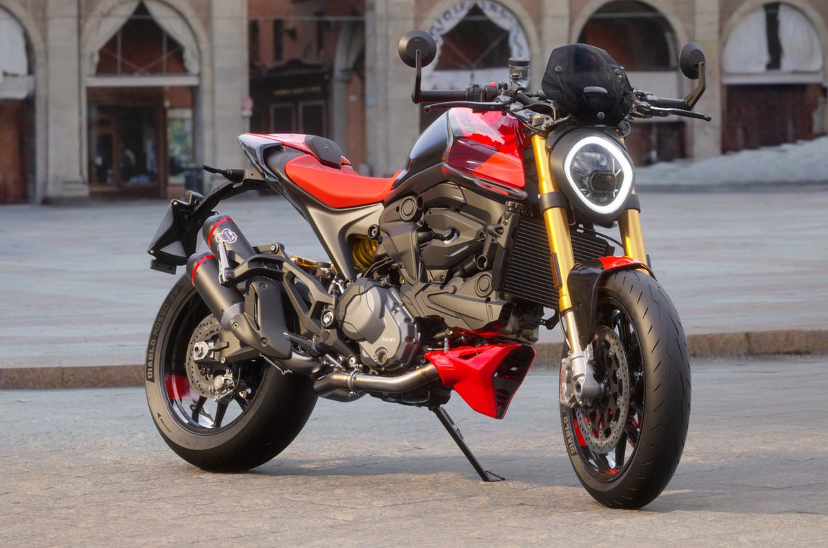 DUCATI ハンドルバー リアビューミラー ドゥカティ パフォーマンス 純正 左右共通 96881191AA Rizoma ブラック バーエンド ミラー