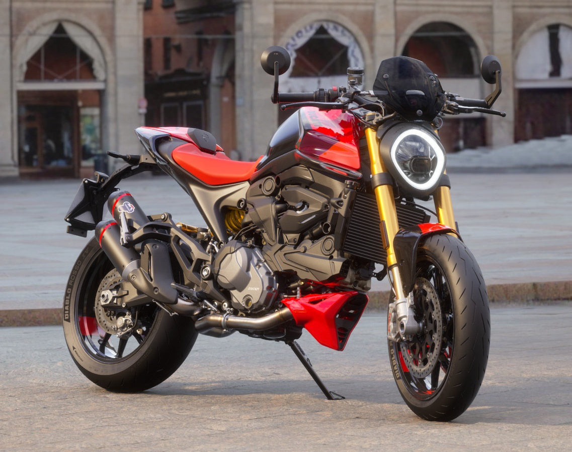 December Sale DUCATI Monster 937 950 Smoke Screen 97181001AA Ducati Monster Windscreen