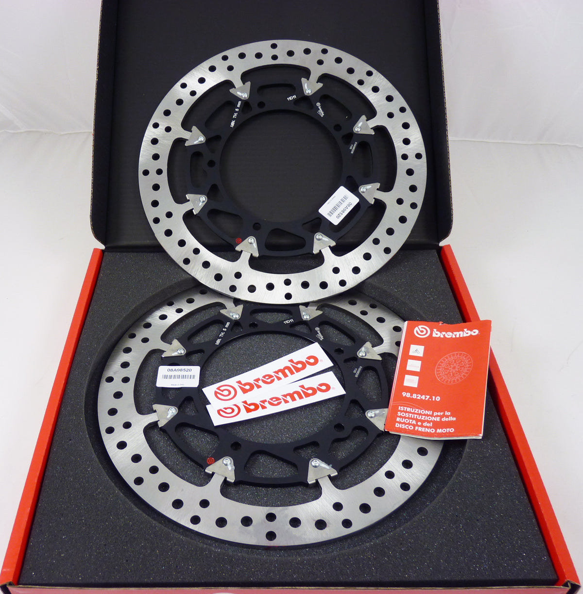 brembo 208A.985.20 T-DRIVE HP disc left and right set for Yamaha R1 R6 Yamaha 310mm genuine Brembo product
