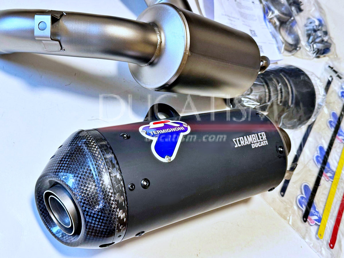 ドゥカティ 2023-2026 スクランブラー レーシングサイレンサー テルミニョーニ Scrambler NIGHTSHIFT DUCATI 96482221AA Termignoni