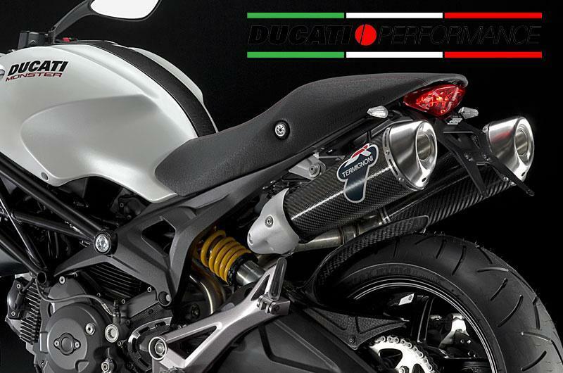 Available in Italy Termignoni Ducati Monster 1100/796/696 Slip-on Carbon Silencer DUCATI Monster 1100 96027509B