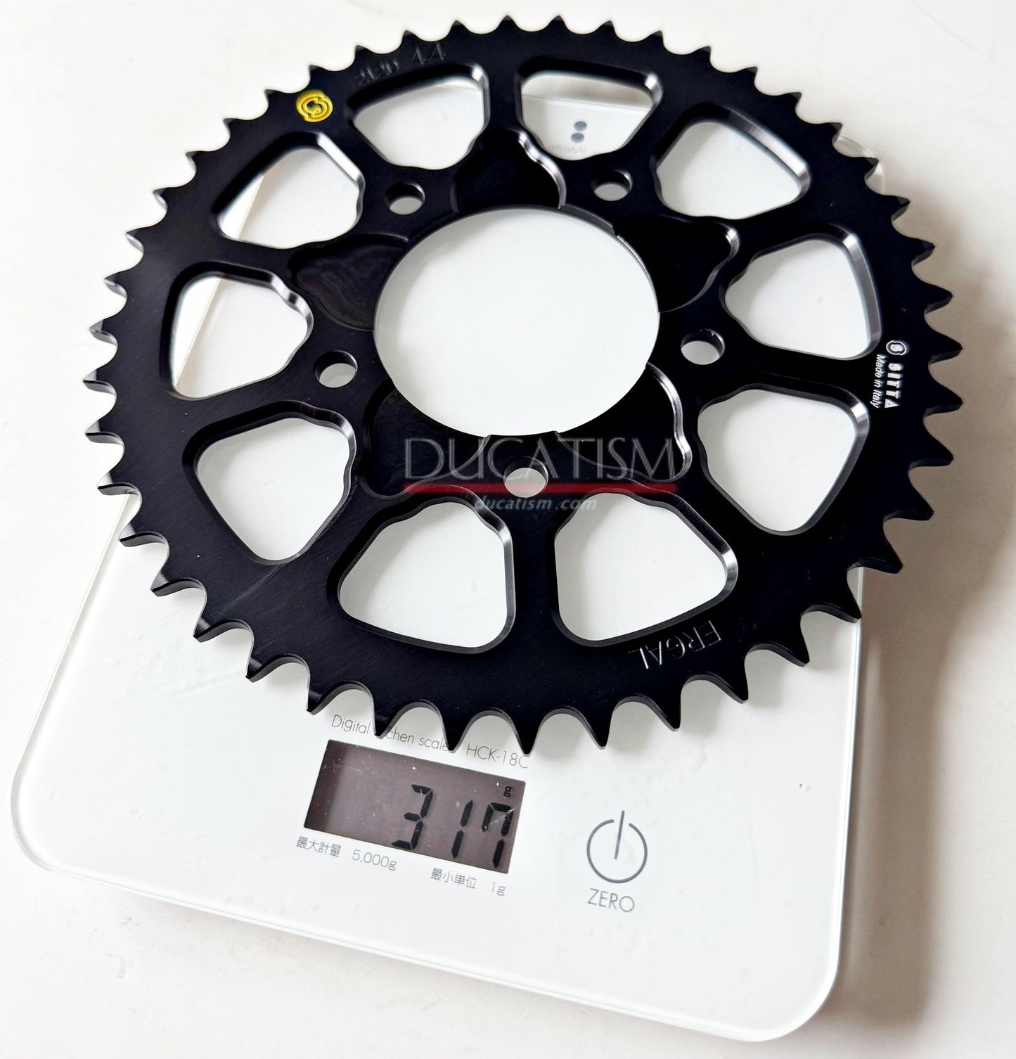 SITTA ERGAL アルミ リアスプロケット 212D 525 520 DUCATI 2025 PanigaleV4