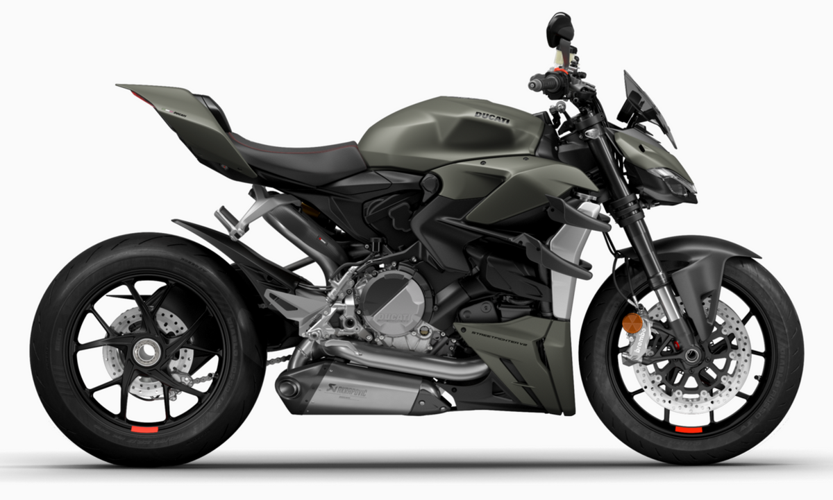 DUCATI StreetFighterV2 97181031AA プラスチック製ウィングセット ドゥカティ ストリートファイターV2 DP純正品