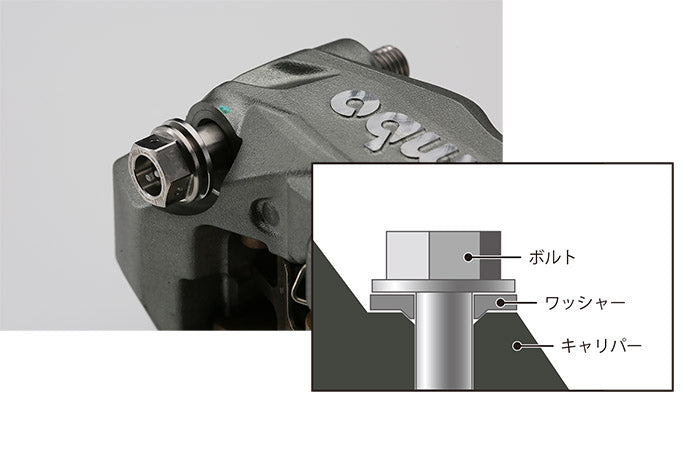 In stock Aera DUCATI Panigale V4 titanium brake caliper support color 4 piece set Panigale V4 Ducati AELLA AT-W0005