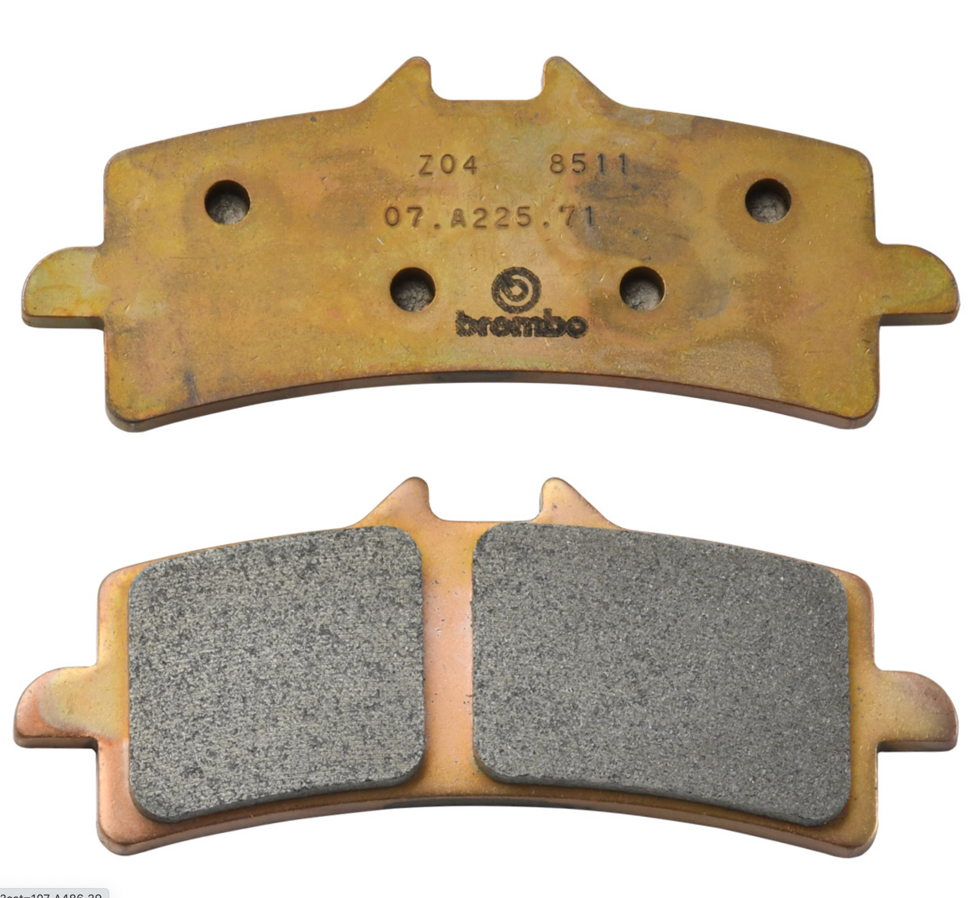 brembo Z04 Panigale V4 ブレーキパッド ブレンボキャリパー brake pad 107A48639 レース用  107.A486.39 ducati 1299/1199/1098